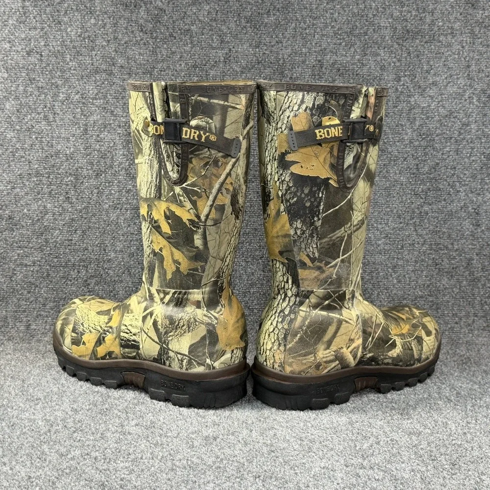 Redhead Bone Dry Boots Men's 10 1200G Thinsulate Waterproof Camo Hunting Fishing